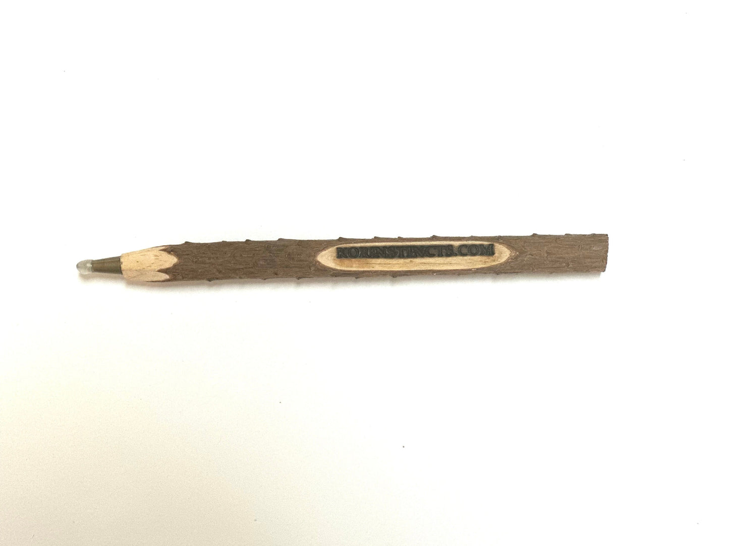 Wooden Branch Ballpoint Pens, 5" & 3.5 x 5.5 Pocket Notebooks