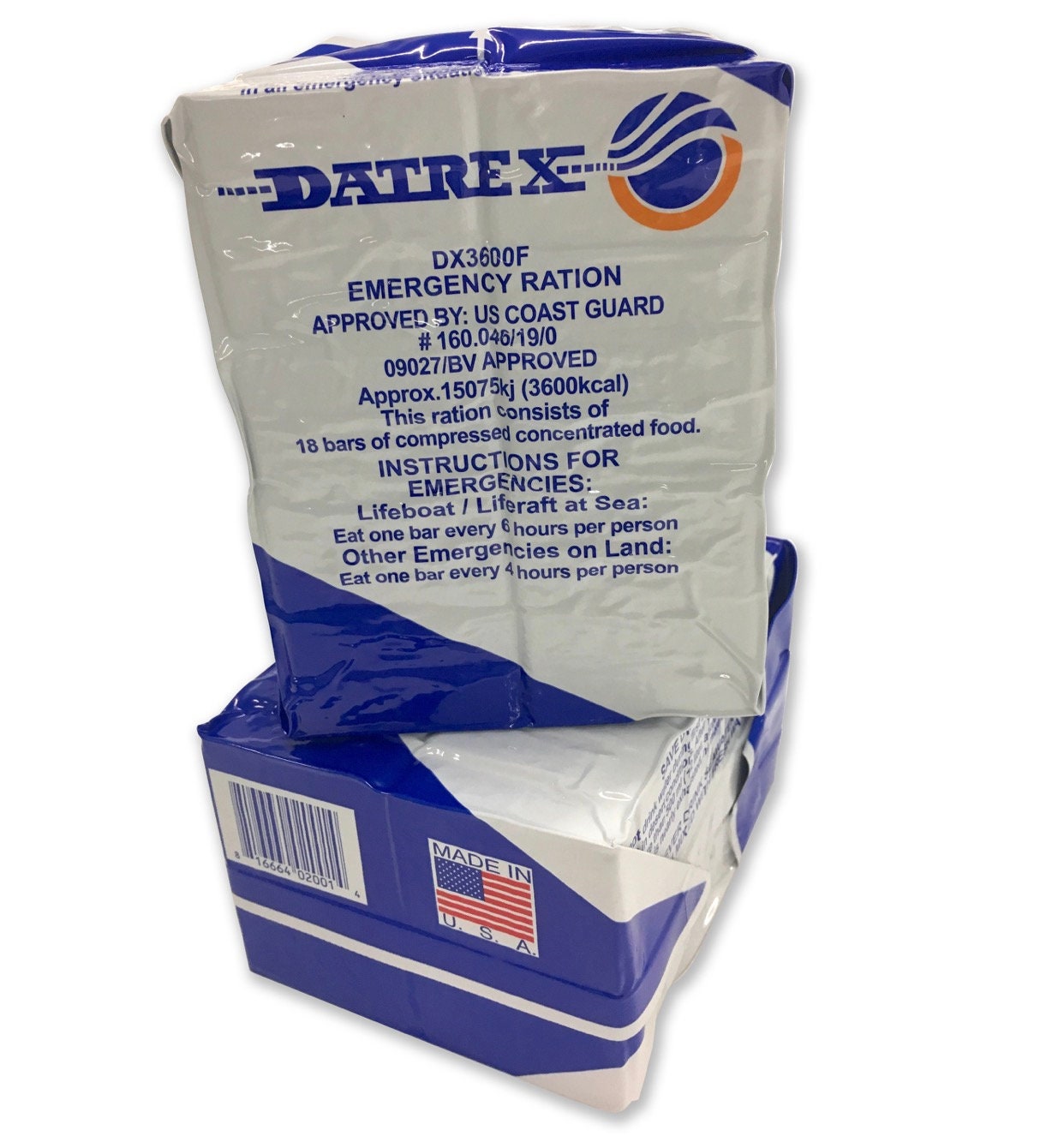 Datrex emergency food ration 3600 calories