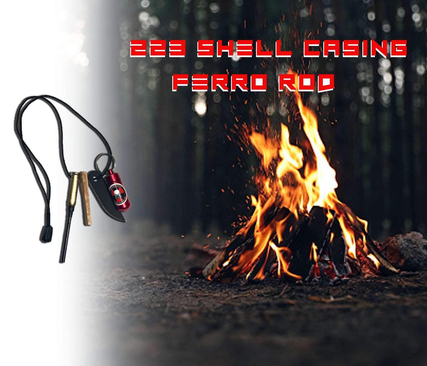 338 or 223 caliber fire starter kit
