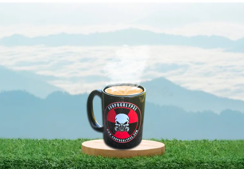 High Quality KORPOCALYPSE logo printed classic 15oz Coffee cup
