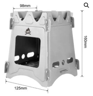 KOR Flatpack Stove w/unwaxed Canvas bag