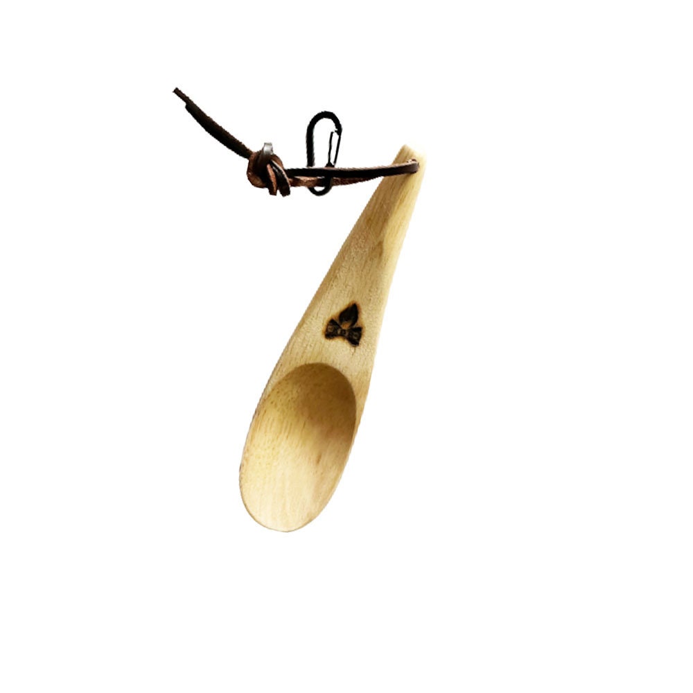Bushcraft Wooden Spoon w/landyard