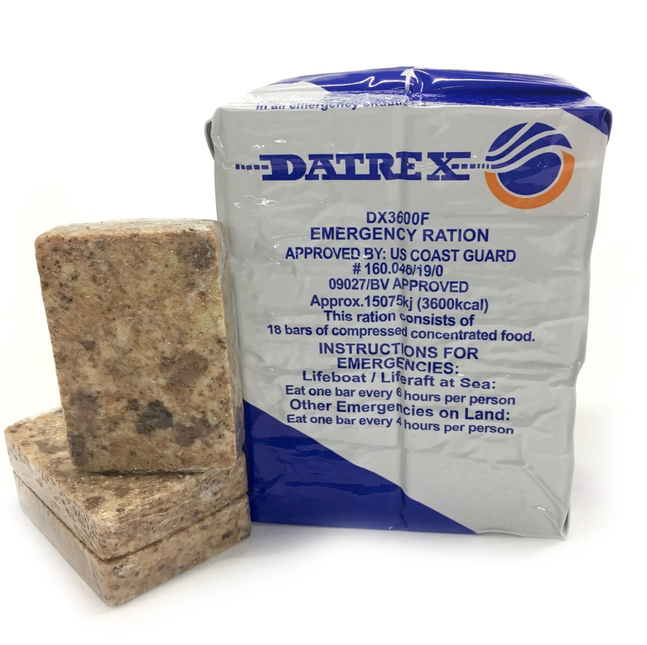 Datrex emergency food ration 3600 calories