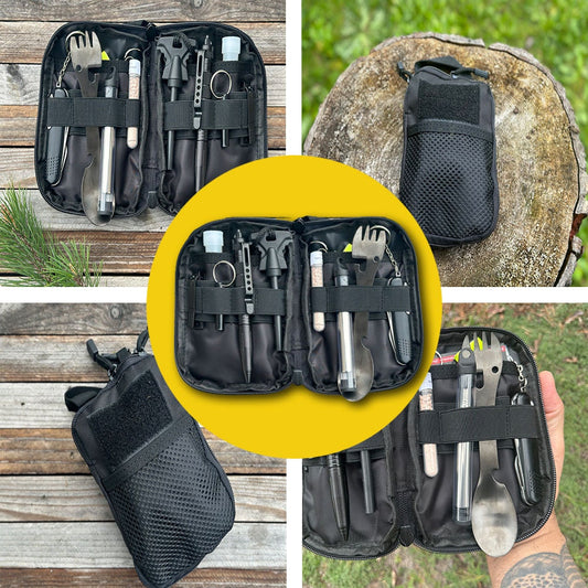 Tactical bugout molle waist pack EDC