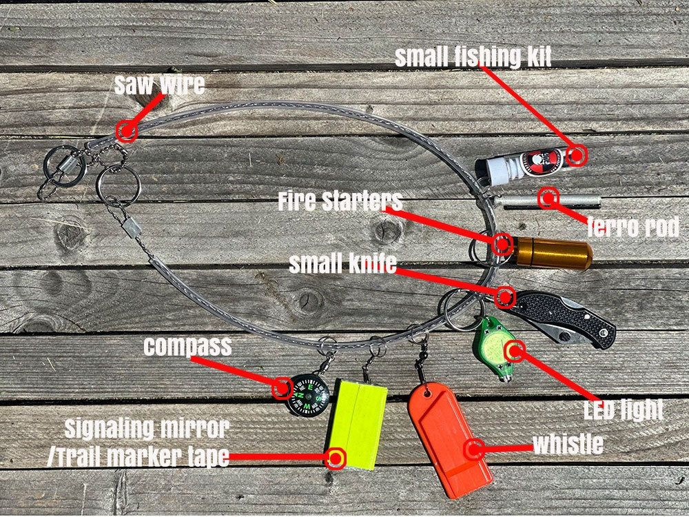 Ranger J Survival Necklace