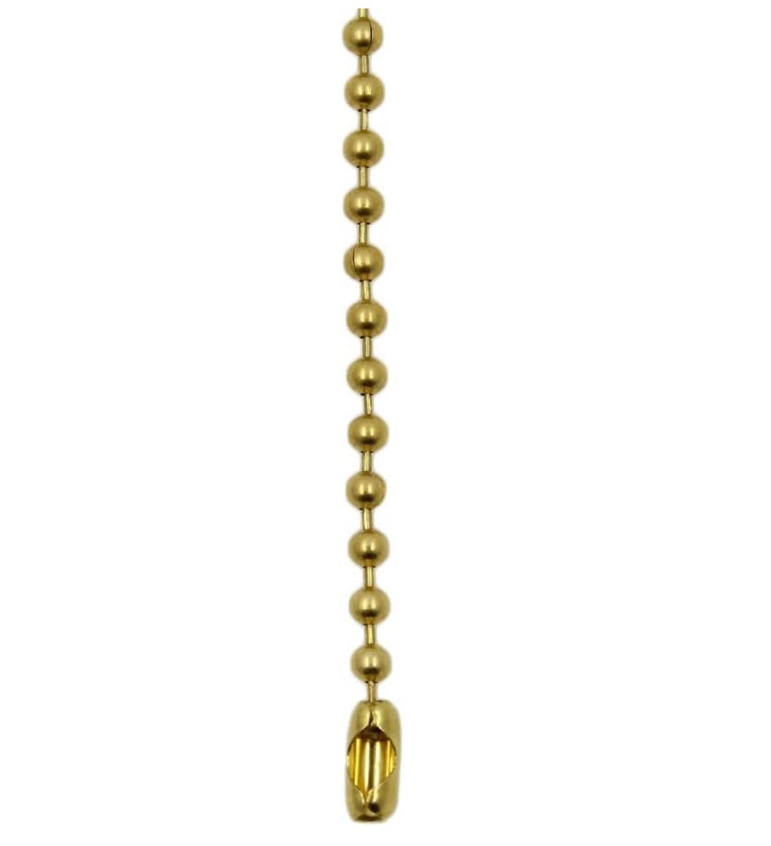 Titanium alloy keychain mini pocket knife on Brass ball chain necklace, every day carry, neck knife