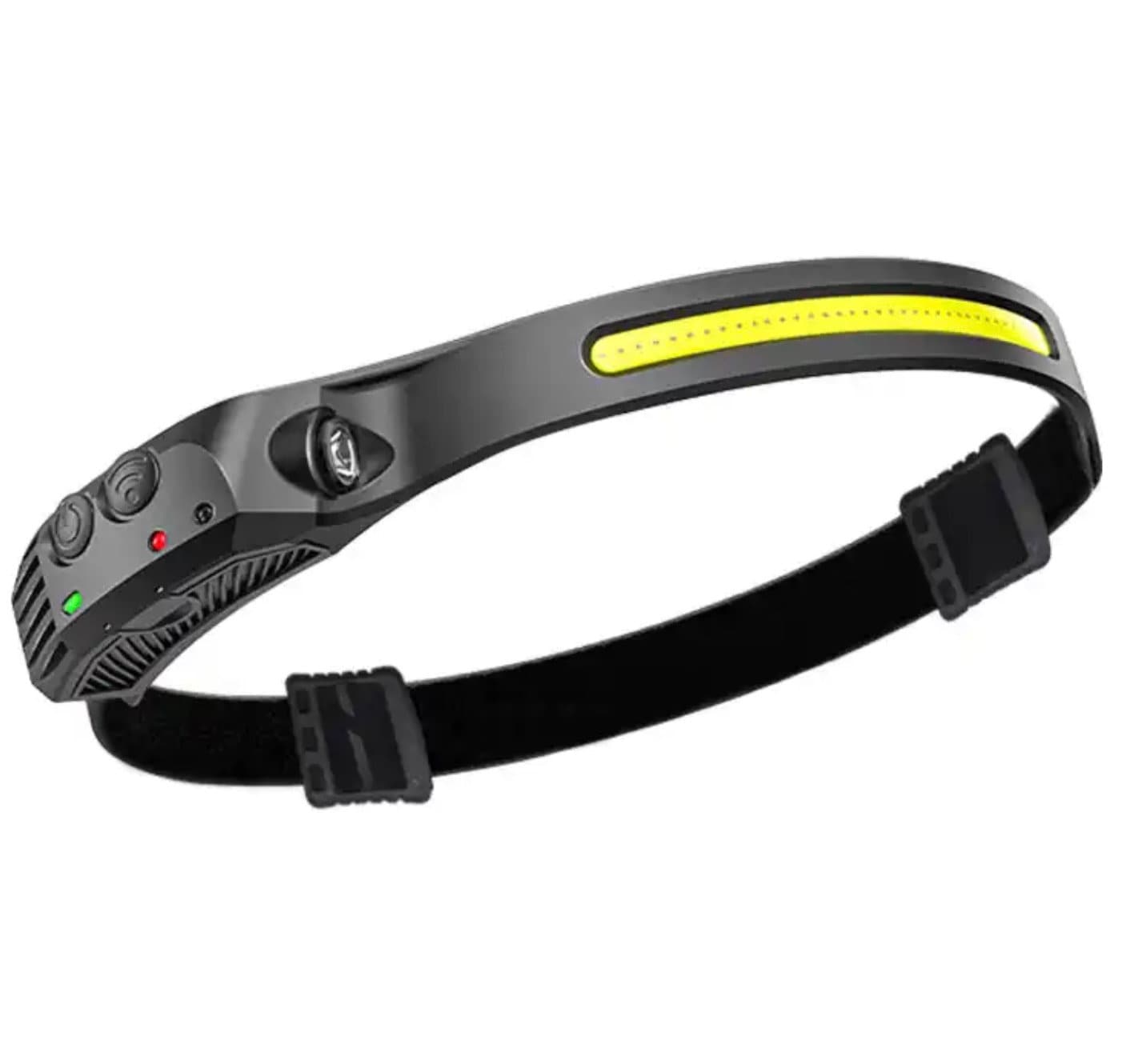 KOR Sensor Lightweight Super Bright Waterproof, cob + XPE 230 degree LED Wide rechargeable headlamp