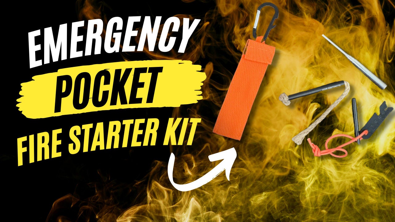 Emergency Pocket Fire Starter Kit