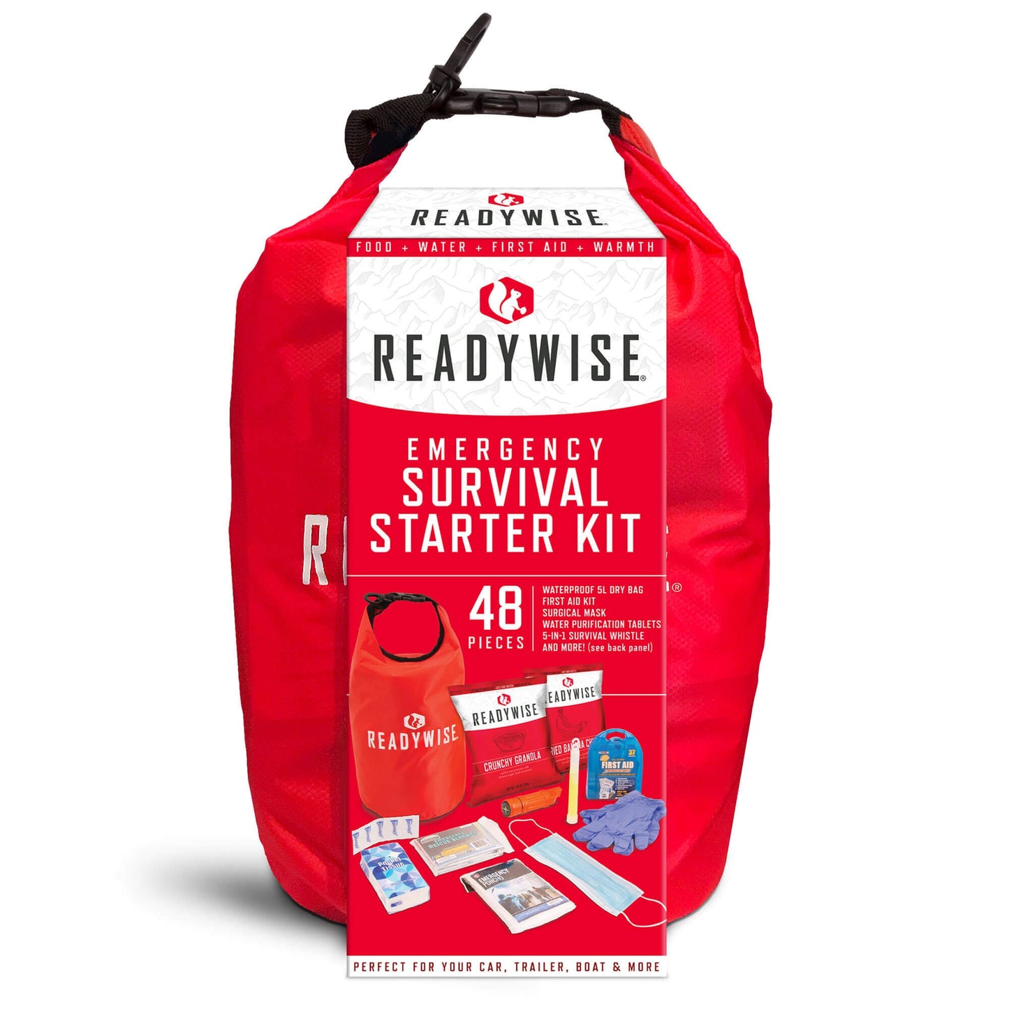 Ready Wise Emergency Survival Starter Kit 48 Pieces