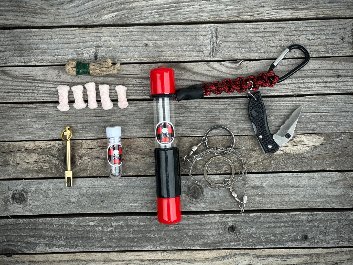 Emergency Fire tube + essentials
