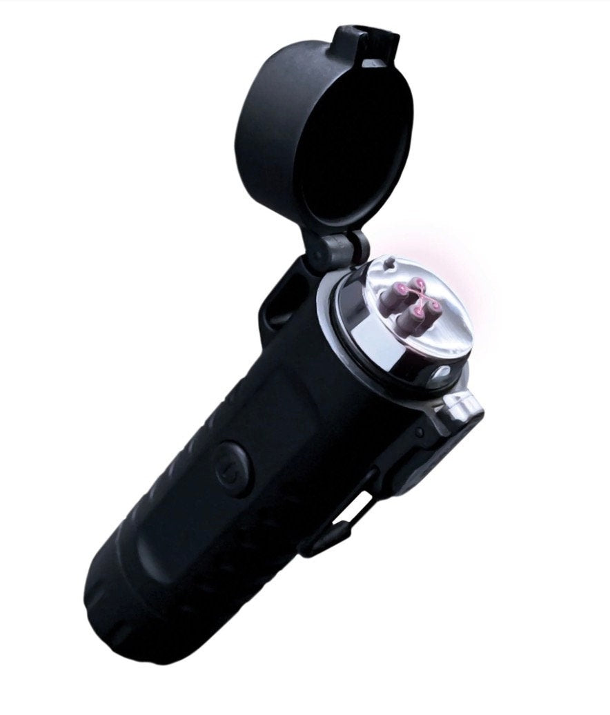 Dual-Arc Plasma Lighter & Flashlight