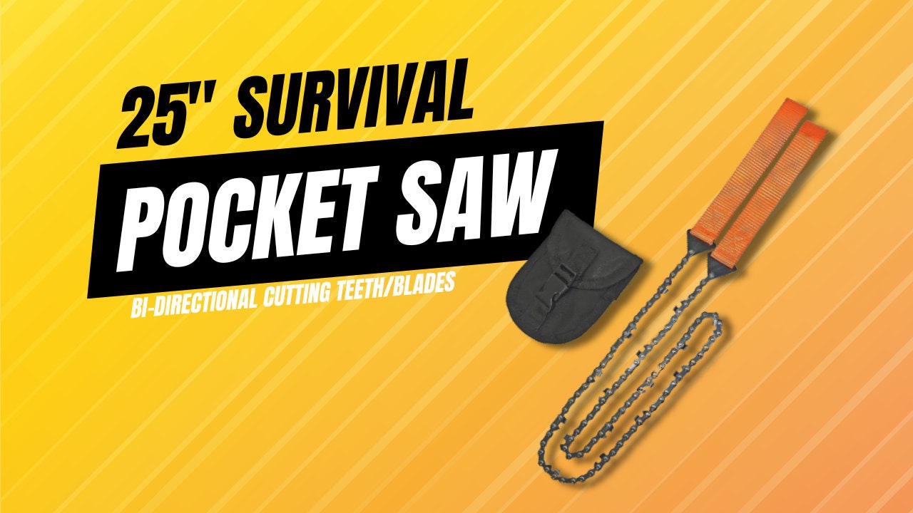Pocket Handsaw 25" with carrying case